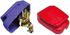 Accuklemmen met afdekkap